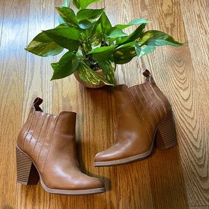 Never worn! Heeled Booties